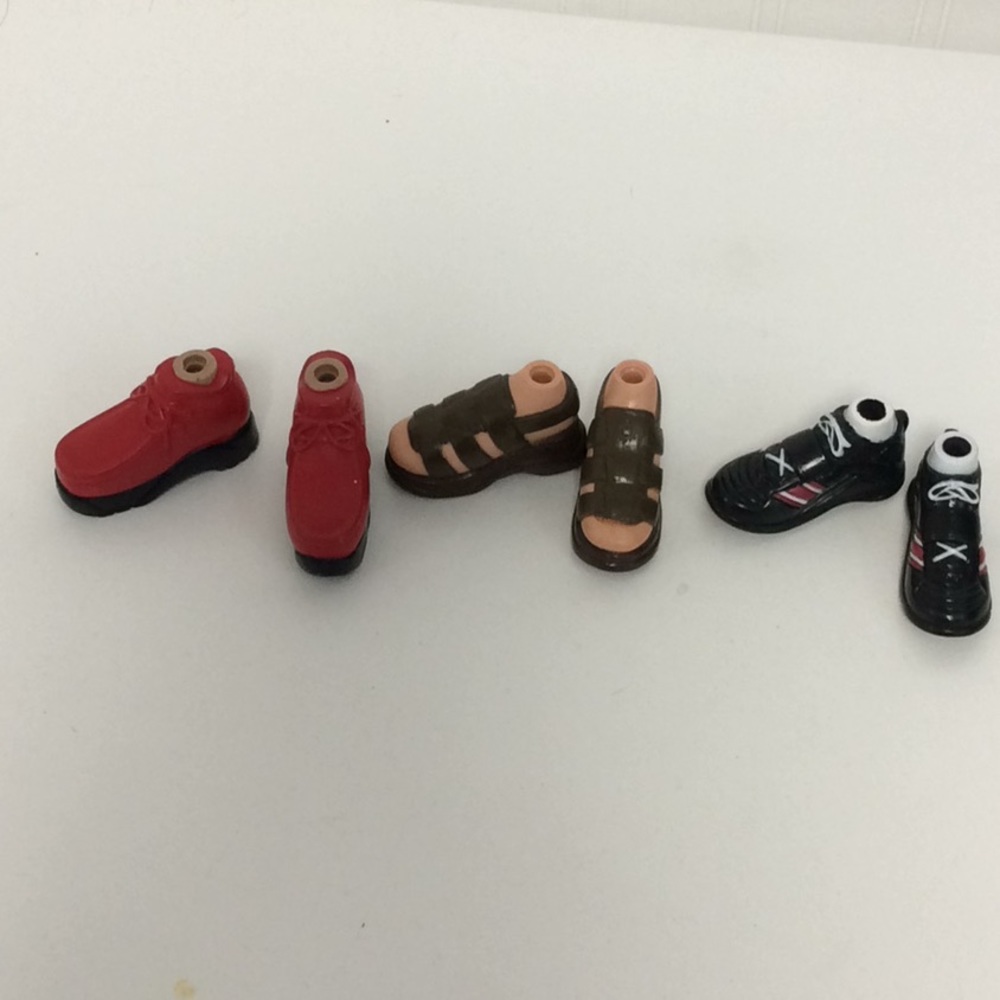 Bratz Boyz Shoes 3 Pairs